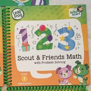 3 LeapFrog LeapStart Books